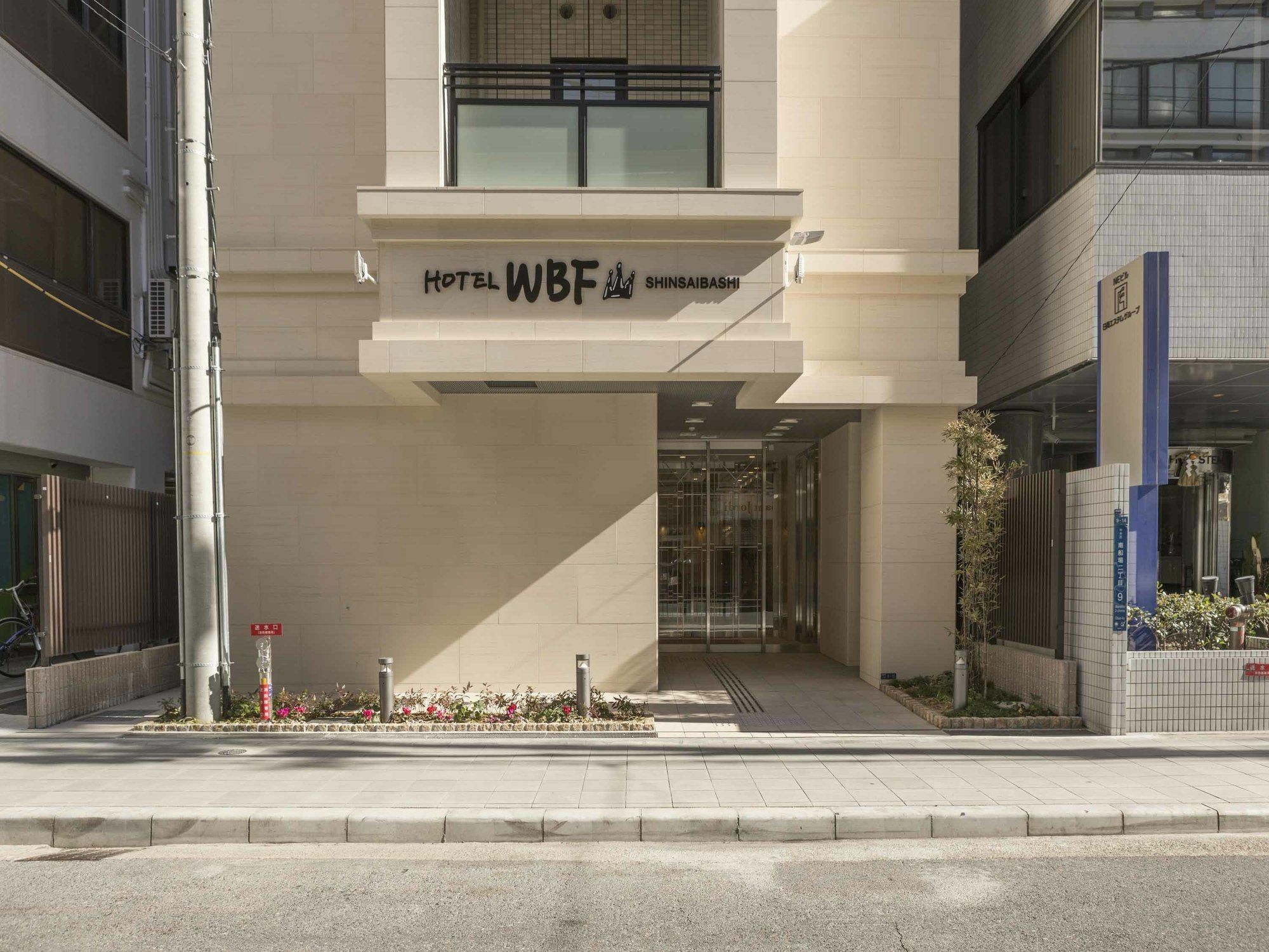 Hotel Wbf Shinsaibashi Osaka Exterior photo